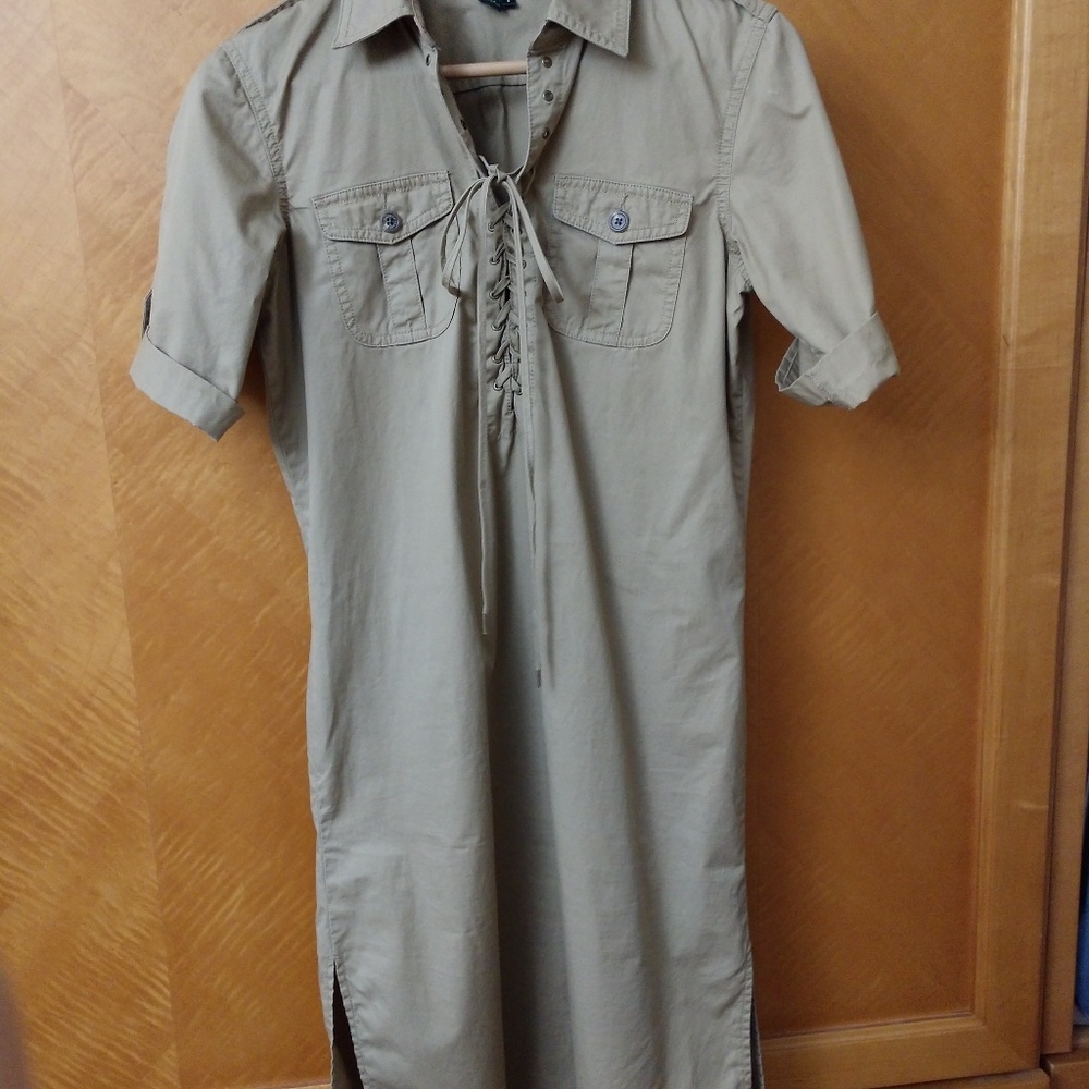 Ralph Lauren lace-up tunic dress